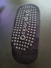 Caliente transpirable Anti-fricción medias de Yoga para Mujeres de silicona antideslizante Pilates Barre transpirable deportes baile calcetines zapatillas con puños