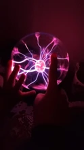 Kids Gift Table-Lights Plasma-Ball-Light Party-Decor Glass Christmas Novelty Magic 3/4/5/6inch-night-light