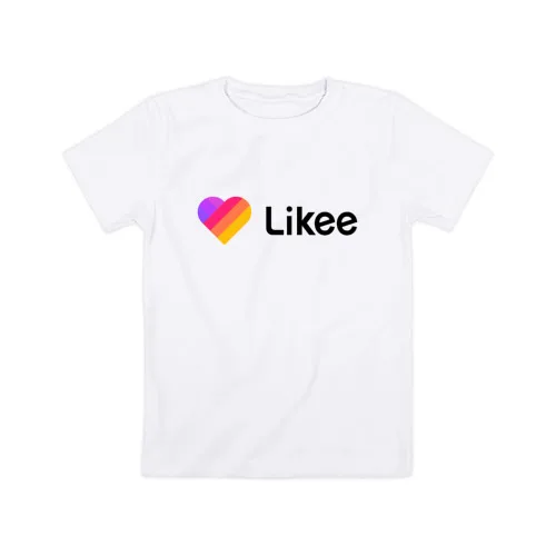 Детская футболка хлопок «LIKE 11» для мальчиков и девочек, Легкая футболка из хлопка с рисунком