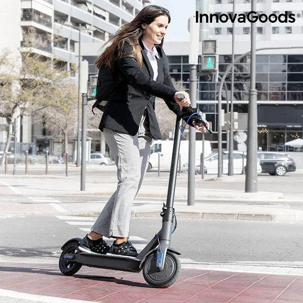 InnovaGoods Pro складной электрический скутер 7800 мАч 8,5 ''350 Вт черные скутеры InnovaGoods Pro складной электрический скутер 7800 мАч 8,5 ''350 Вт черные скутеры