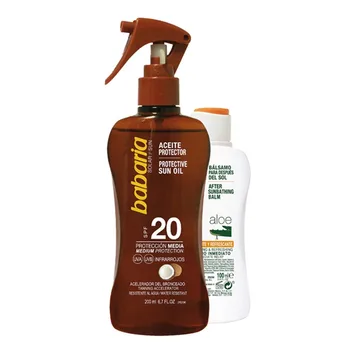 

BABARIA COCONUT OIL SPF20 200ML + ALOE VERA AFTER SUN 100ML