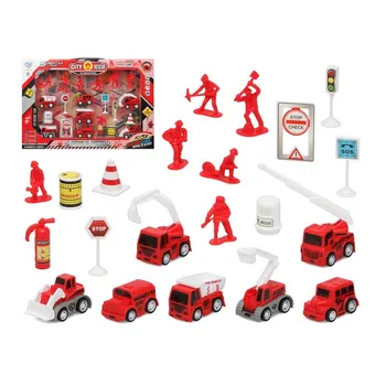 

Fireman set City Recue Red 111131