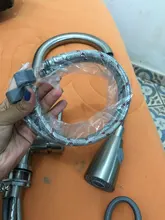 Kitchen Faucet Mixer Tap Sprayer-Head Tap-Stream Brushed Nickel Spout Chrome/black Rozin