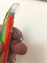 Floating Wobbler Crankbait-Tackle Fishing-Lure Minnow Hard-Bait Treble-Hooks Swimbait