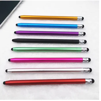 

Stylus Round Dual Tips Capacitive Touch Screen Pen Dual Heads Ends Metal Stylus Pen for Mobile Phone Smartphone Tablet Comfort