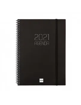

Annual spiral AGENDA OPAQUE E10 SV 2021 black EU +