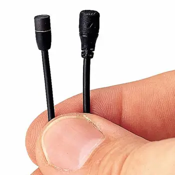 

009831 MKE 2-EW gold lavalier microphone, black, 3,5mm jack, Sennheiser