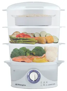 

Orbegozo CO 4015 vaporizer 3 Basket (s) White Countertop placement) 800 W