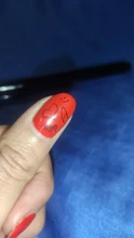 Pluma de grafiti para arte de uñas, pincel de dibujo de pintura impermeable, patrón de flores, herramientas de manicura de pluma, 1 ud.