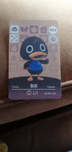 Tarjeta de Animal croxxxing n. ° 031 ~ 060, funciona para NS NFC Ntag215, serie de juegos de Chip 1 New Horizons, Villager popular