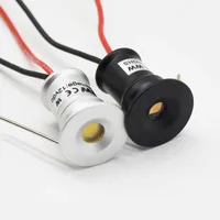 DC12V 1W Mini LED Downlight Dimmable Spotlight IP65 Stair Cabinet Light Spot Light Ceiling Spot Lighting Outdoor DJ Party Lamp 2