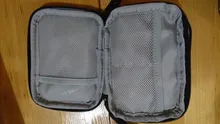 BUBM portátil 2,5 carcasa de disco duro externo cubierta, 2,5 pulgadas Bolsa disco HDD caja de protección electrónica organizador de viaje/bolsa de Cable