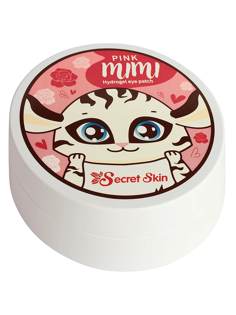 SECRET SKIN PINK MIMI ROSE HYDROGEL EYE PATCH SECRET SKIN MIMI Патчи для глаз гидрогелевые охлаждающие 1,4г*60 - Цвет: SECRET SKIN PINK MIMI ROSE HYDROGEL EYE PATCH