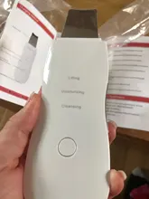 Depurador ultrasónico para piel, limpieza Facial profunda, vibrador, limpieza Facial, espátula, pelador, dispositivo de belleza