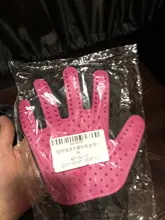 Nuevo cepillo para mascotas guante peine aseo de gatos muda de piel de la mascota de guantes peine en forma de mano guante de limpieza de mascota peine para perros y gatos