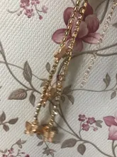 Modyle-collar con colgante de mariposa para mujer, joyería con diamantes de imitación brillantes, llamativo, gargantilla de cristal, para regalo