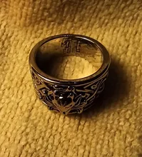 Anillo Vintage de plata fina con cola de zorro para hombre y mujer, Joyería de Halloween de fiesta Steampunk, regalos