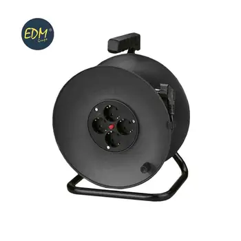 

CORD REELS WITH THERMAL PATRONIZING 3 X1,5MM 50M 4 OUTLETS EDM