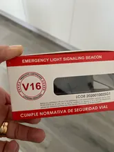 NK SOS Road- Baliza luz de Emergencia | Luz de Emergencia Autónoma | Luz LED | Señal V16 de Preseñalización de Peligro