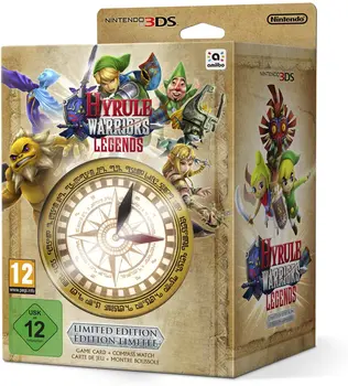 

3DS - Hyrule Warriors Legends - Pack Limited, include watch/compass