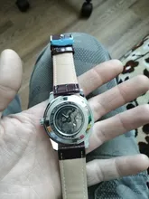 Reloj mecánico automático de negocios para hombre, con correa de cuero maestro de tiempo, esfera blanca, calendario, fecha, clásico