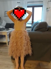 Vestidos infantiles para niñas, tutú esponjoso para pastel, vestido elegante de princesa para fiesta, vestido de boda, ropa de cumpleaños para Niña 3 y 8 años