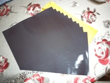 Hoja magnética A4, banda magnética de goma Flexible, espesor de 5/10mm, 1/3/0,5 Uds.