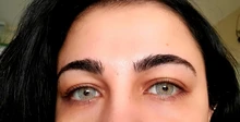 Lentes de contacto con ojos oscuros, novedad, Cosplay