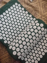 Cojín masajeador para Yoga, esterilla de acupresión para aliviar el estrés, dolor de espalda y cuerpo, estera con puntas, colchoneta de acupuntura
