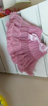 Falda de tutú para niñas, bailarina, esponjosa, ballet, fiesta, baile, princesa, ropa de tul