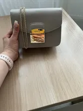 De alta calidad bolsos de cuero genuino de las mujeres cadena de oro bolsa de lujo Cartera de mujer con diseño exclusivo de moda 100% bolso de piel de vacuno