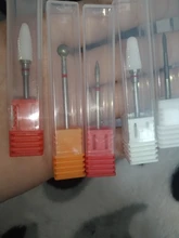 Brocas de taladro eléctrico para manicura, broca de clavo de cerámica, cortador de fresado para limas de maíz de llama, accesorios de pulido para máquina de pedicura, 1 ud.