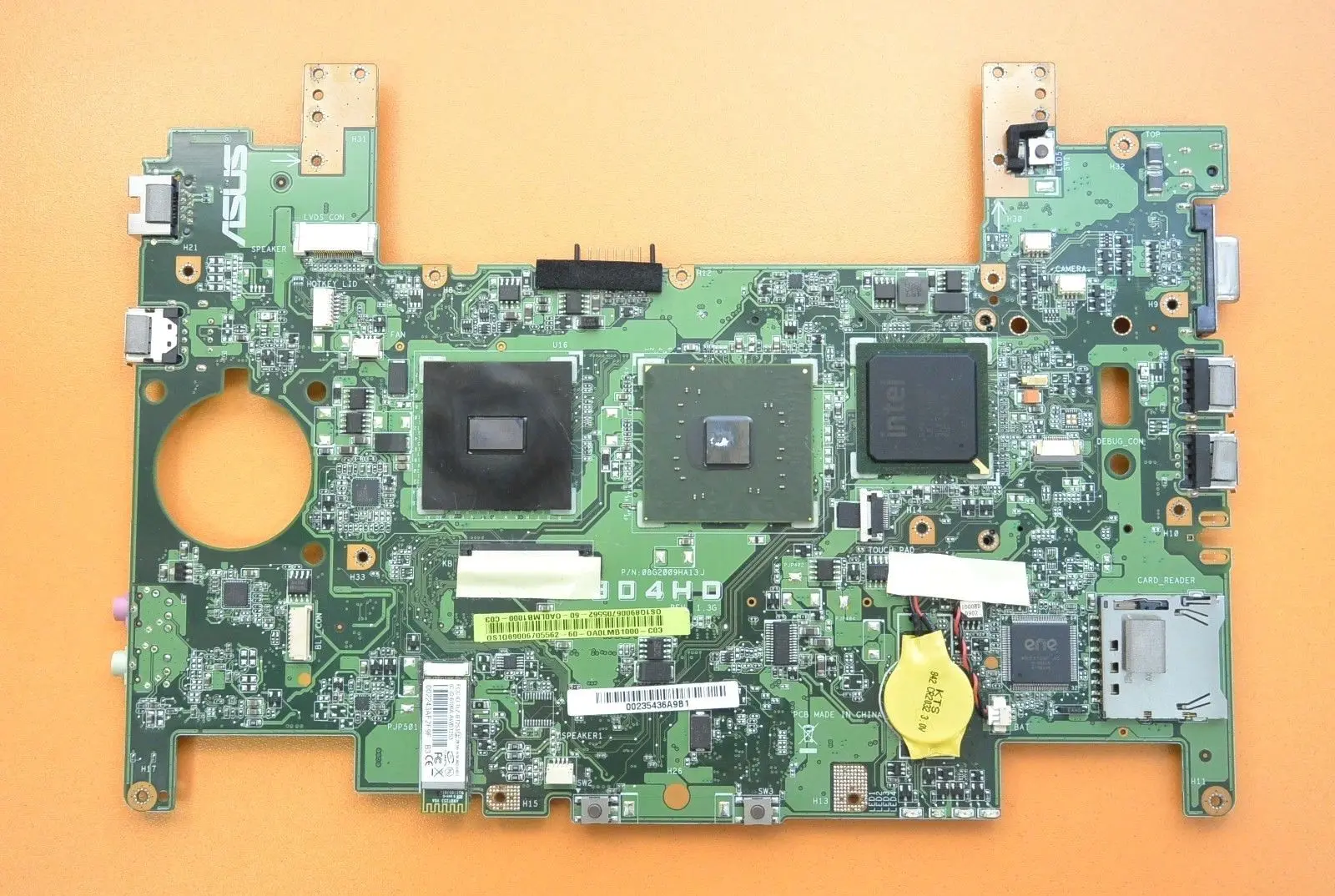 Asus Eee PC 1000HD Рабочая Материнская плата Протестирована 08G2009HA13J | Компьютеры и офис