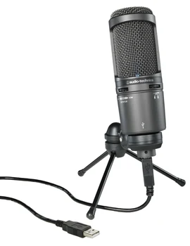 

Condenser microphone Audio-Technica at2020 USB +