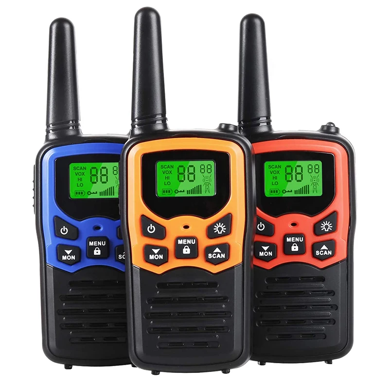Walkie Talkies for Kids 5 Miles Long Range Two Way Radios 22 Channels Gift Family Outdoor Adventure Game | Игрушки и хобби