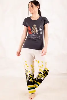 

Armonika Women Top Pine Ağaçli Six Pattern Sleepwear Kit ARM-20Y099091