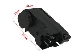 

Power head headlight Led black color with clamps for binary phase CB40203