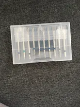 10 unids/caja de taladro clavo poco Rotery de fresado para manicura pedicura archivos cutícula Burr herramientas de uñas Accesorios