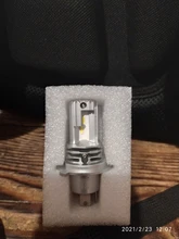 1 Uds H4 HB3 Led Canbus ningún Error de la motocicleta bombilla del faro 1500LM 6000K blanco Hola/Lo haz de luz H4 luces Led de moto faro