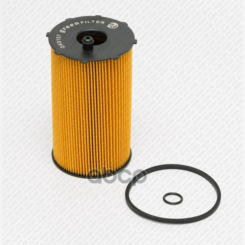 Фильтр Масляный Peugeot 607 2.7hdi-24v 04-/Land Rover Discovery Iii 2.7td 04-/Jaguar S 2.7 04- Green Filter арт. OK0157
