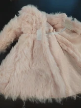 1 Pcs Handmade High Quality Doll Coat Dress Fur Clothes for Barbie Doll Winter Wear Leopard