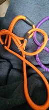 Correa para adiestramiento de perros antideslizante, correa de nailon para perros, Collar de tracción ajustable para M S \ L \ XL