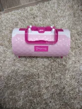 Caja de maquillaje de frozen de la princesa de Disney, juguetes cosméticos para niños, bolso seguro y no tóxico, juguetes de maquillaje solubles en agua