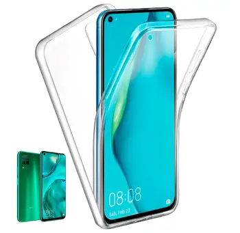 

Case shockproof 360 double faced compatible with Huawei P40 LITE comprehensive housing front + rear double faced