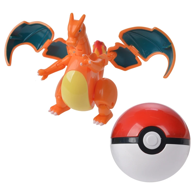 Original Pokemon Anime Action Figure Pikachu Lucario Charizard Pocket Monster Pokeball Deformation Figur Toys For Children Gifts 5 Original Pokemon Anime Action Figure Pikachu Lucario Charizard Pocket Monster Pokeball Deformation Figur Toys For Children Gifts 5