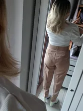 Pantalones ceñidos informales para mujer, pantalón de negocios, elegante, con cremallera falsa, retro, colores lisos, P575