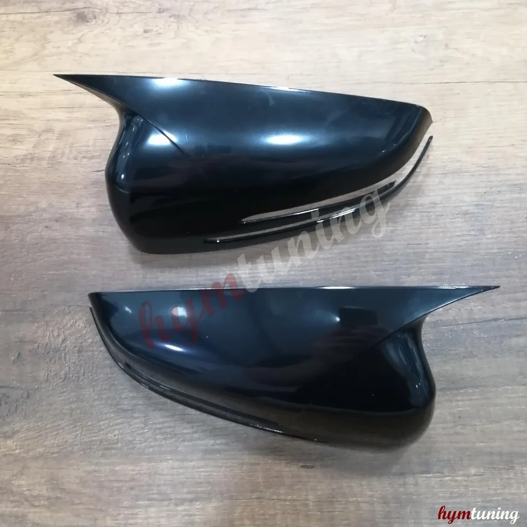 

Mirror Cover For GLA X156 AMG Look Bat Style Auto Accessory Bright Piano Black BATMAN Case CAR Shields External Parts, 2014 2018