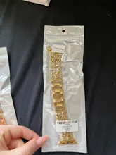 Correa de acero inoxidable para Apple Watch serie 5, 4, 3, 2, 38mm, 42mm, 40mm, 44mm, banda de Metal para iWatch 5, 4, 3, 2