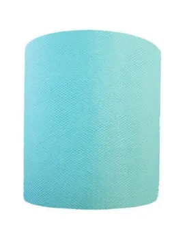 

Tulle roll 12.5cm x 100 meters Celeste-Q140279-1 PC
