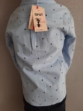 GFMY-camisetas de manga larga con estampado de ancla para niño, ropa informal para niño, 2020, 3T-12, 1511